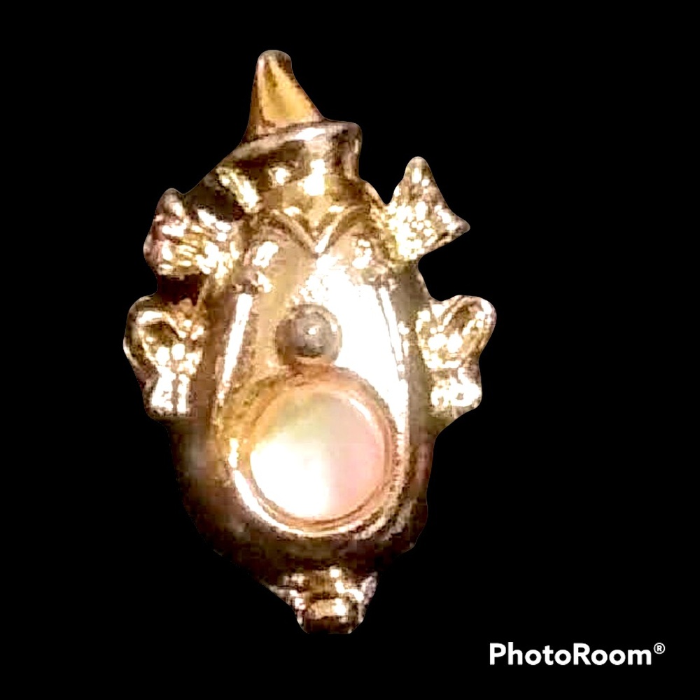 Vintage Clown Brooch